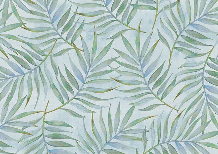 Goa, Celeste Blue - Motorised Roman Blind - Image 7